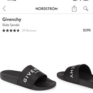 Givenchy slide sandal